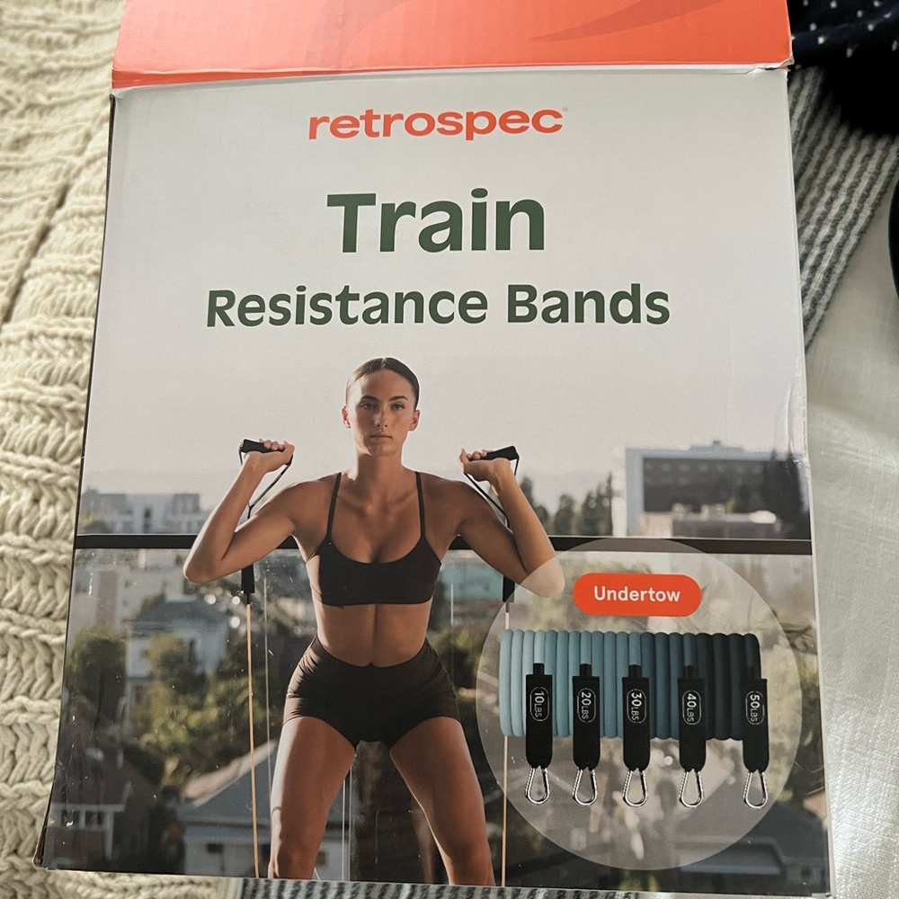 Retrospec Train Resistance Bands NWOT
